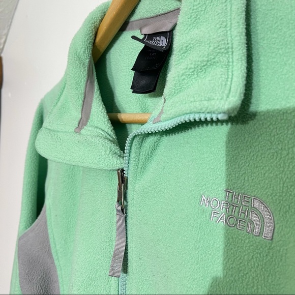 The North Face Fleece Full Zip Jacket Girls Large - Picture 6 of 10